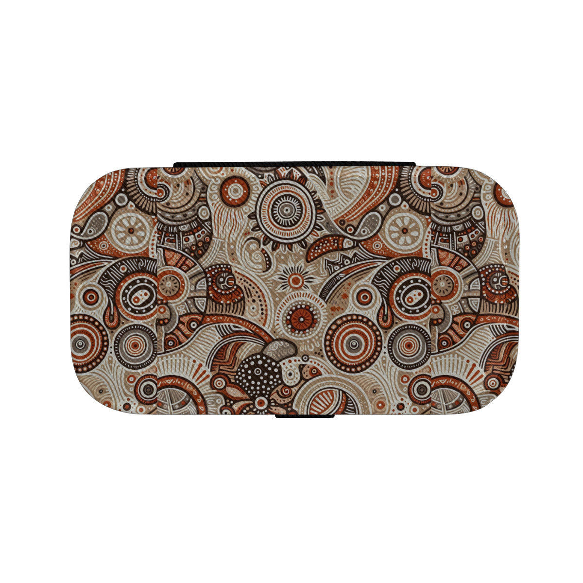Abstract Motifs Personalized Portable Jewelry Box