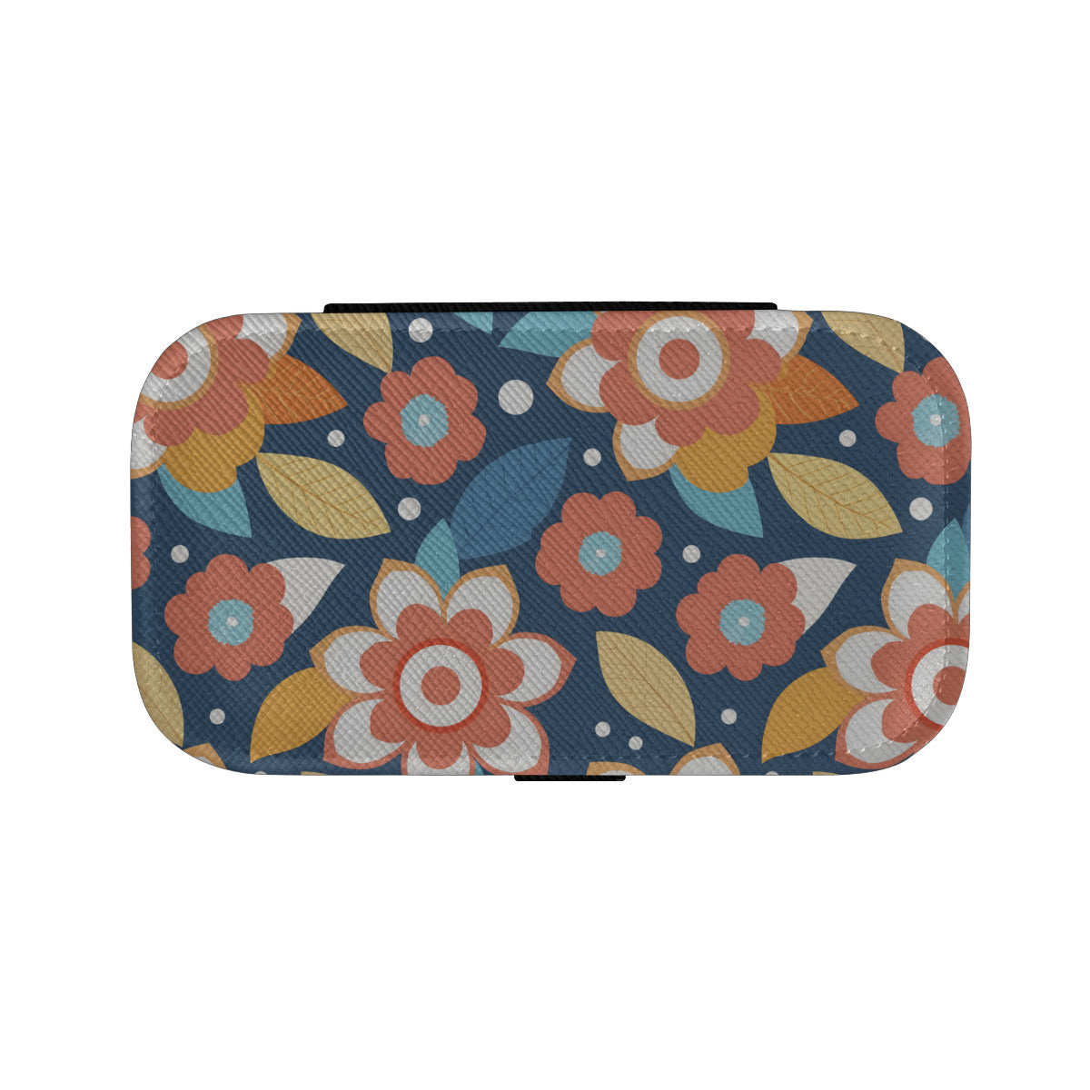 Flowers And Leaves Personalized Portable Jewelry Box