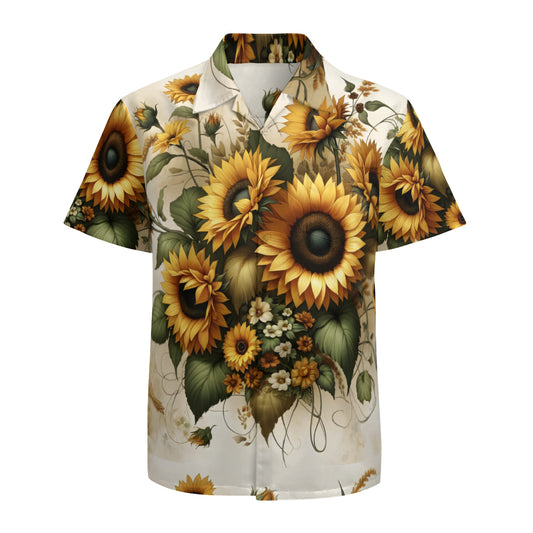 Sunflower Men's Casual Short-Sleeved Shirt